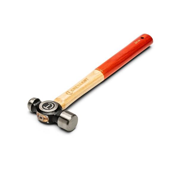 WEDO Titanium Ball Peen Hammer,8oz Ball Pein Hammer with Wooden