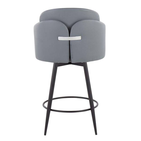 https://images.thdstatic.com/productImages/86862ebc-1aa5-470c-8f95-9915f1a217c9/svn/grey-faux-leather-black-metal-lumisource-bar-stools-b26-dahliapu-55zq2-bkgy2-66_600.jpg