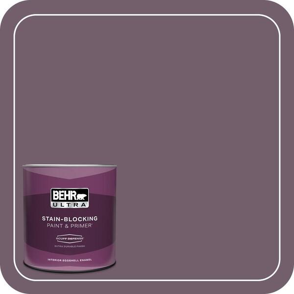 BEHR ULTRA 1 qt. #MQ1-38 Smoked Mulberry Extra Durable Eggshell Enamel Interior Paint & Primer