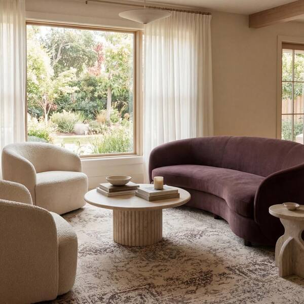 Vionara Traditional Medallion Area Sand 8 ft. x 10 ft. Indoor Area Rug