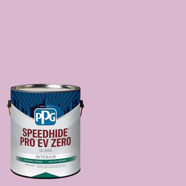 Speedhide Pro EV Zero 1 gal. PPG1180-4 Light Mulberry Eggshell Interior Paint