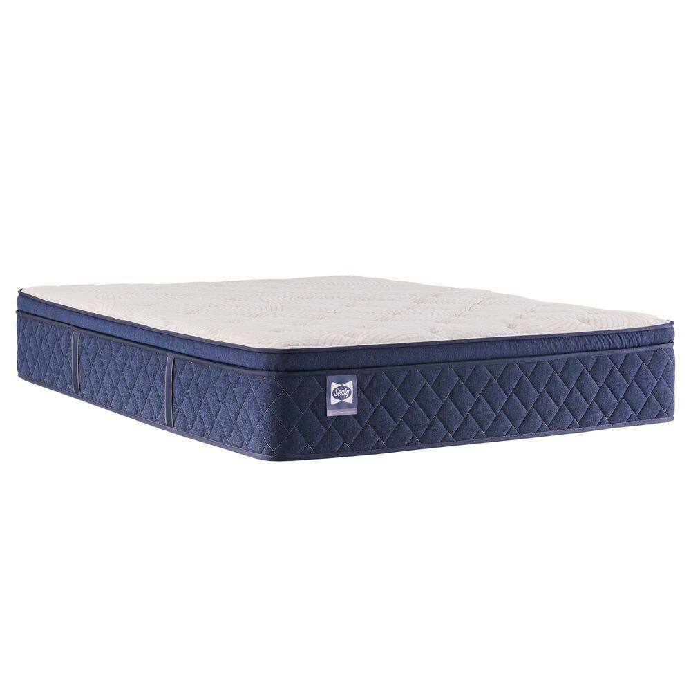 Farely Elm King Soft Innerspring 14 in. Pillow Top Mattress Set