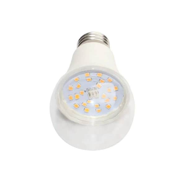 8.5-Watt A19 13.09 PPF Wide Spectrum Grow Light Bulb with E26 Base for Plant Growing, a Light Bulb Included (12-Pack)