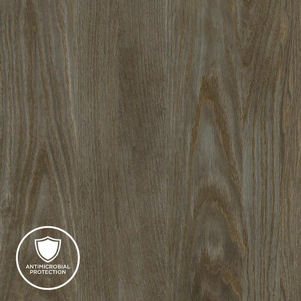Wilsonart 8 in. x 10 in. Laminate Sheet Sample in Timberwolf Alona with Virtual Design SoftGrain Finish