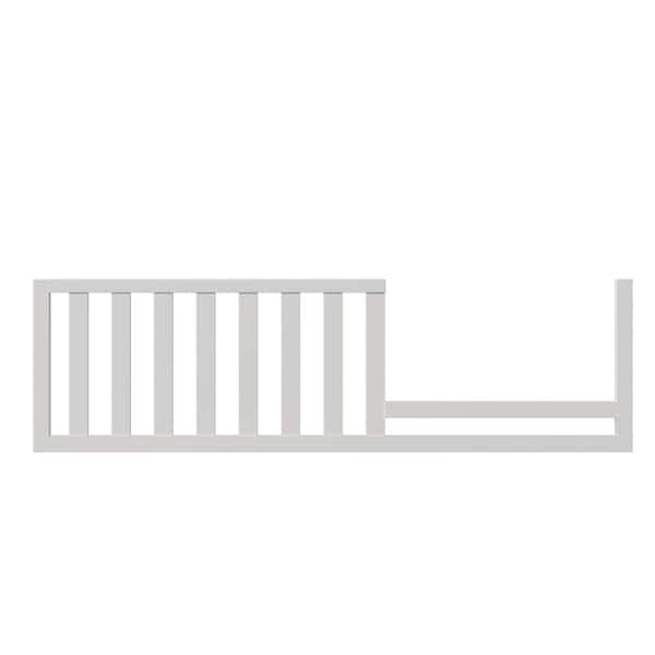 Polibi White Toddler Bed Safety Guard Rails for Convertible Crib (1-Pack)
