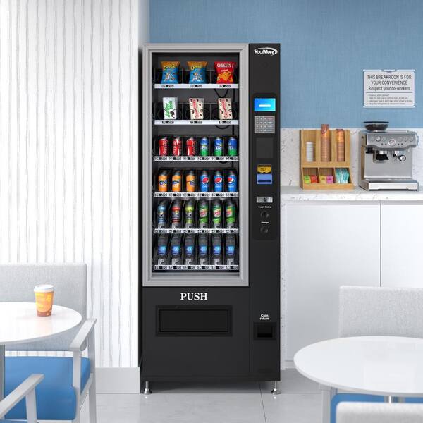Koolmore 39 in. Refrigerated Vending Machine, 36-Slots with Bill