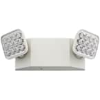 Lithonia Lighting New York Approved 2-Head White Steel Emergency Fixture  Unit ELT618NY M2 - The Home Depot