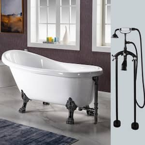 Clawfoot bathtub fixtures new arrivals