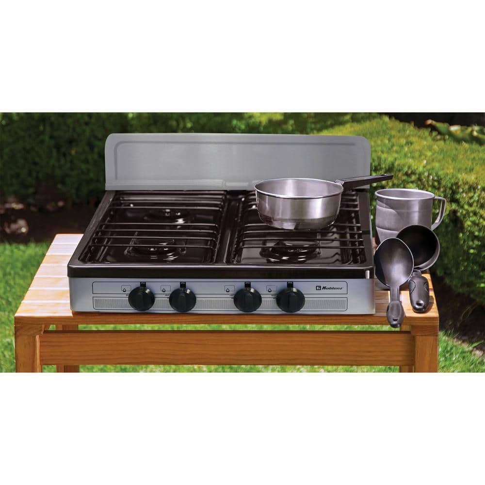 Koblenz 24" Stainless Steel 4-Burner Outdoor Gas Stove