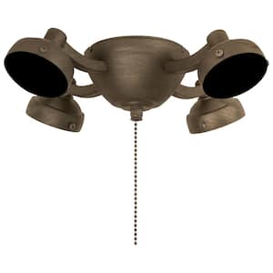 Aire 4-Light LED Heirloom Bronze Ceiling Fan Universal Light Kit