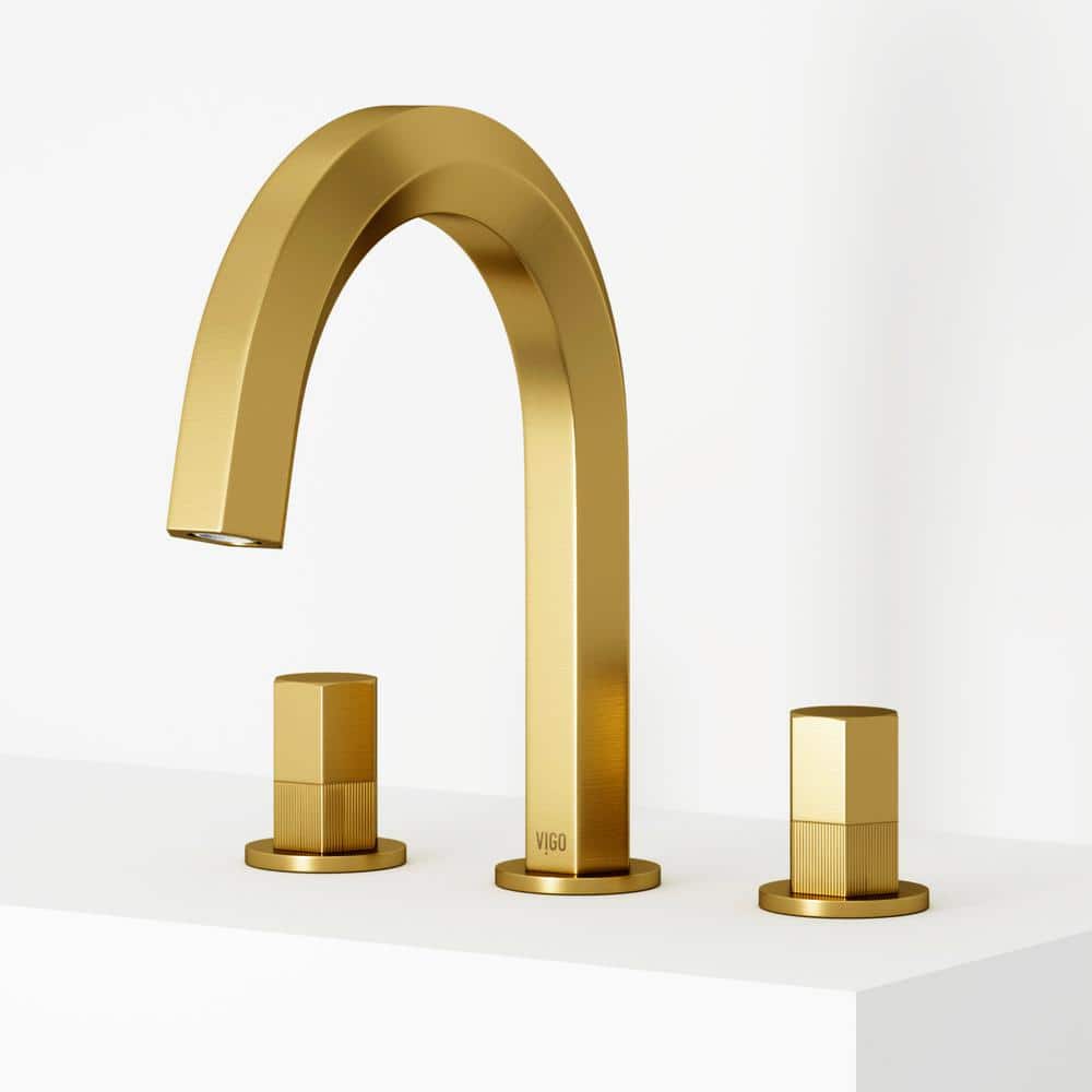 Hart Modern Chrome Dual-Handle 9" Bathroom Faucet