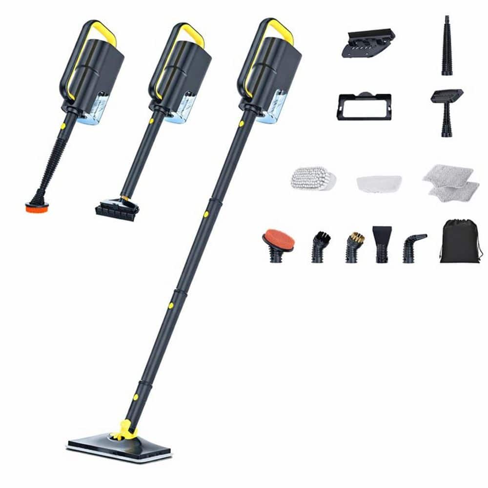 Corded Multi-Surface Steam Mop with 350ml Tank, 10s Heat-Up, 248°F Steam, 2-Level Steam, Swivel Head, White price history on PriceWatchPro