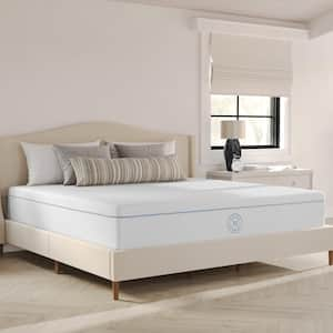 King Medium Memory Foam 12 in. Bed-in-a-Box Mattress