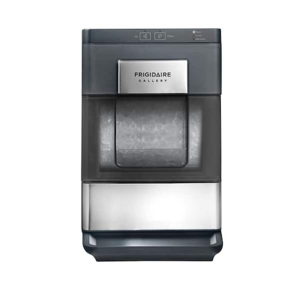 FRIGIDAIRE GALLERY 33 Lb. Countertop Nugget Ice Maker with Touch Controls with Stainless Steel Trim and a Matt Finish