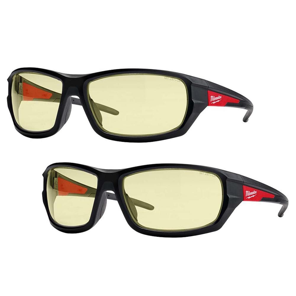 Yellow Performance Safety Glasses Fog-Free Lenses (2-Pack) price history on PriceWatchPro