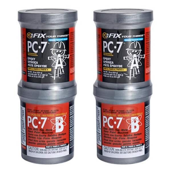 The　Home　Depot　2-Pack　lbs.　PC-7　Epoxy,　Paste　62774　PC　Products