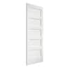 Eightdoors 36 In. X 80 In. X 1-3/4 In. 5-Panel Shaker Solid Core White ...