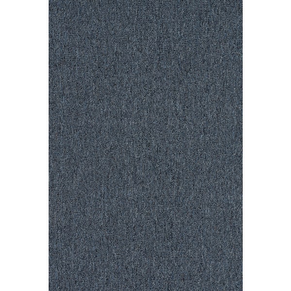 Viking - Stoneybrook - Blue 12 ft. Wide x Cut to Length 11.5 oz. Olefin Loop Carpet