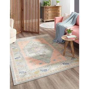 Pink 9 ft. 10 in. x 14 ft. 1 in. Whitney Geneva Area Rug