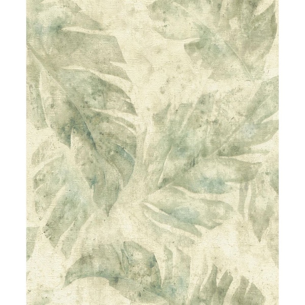 Sanne Green Palm Wallpaper Sample