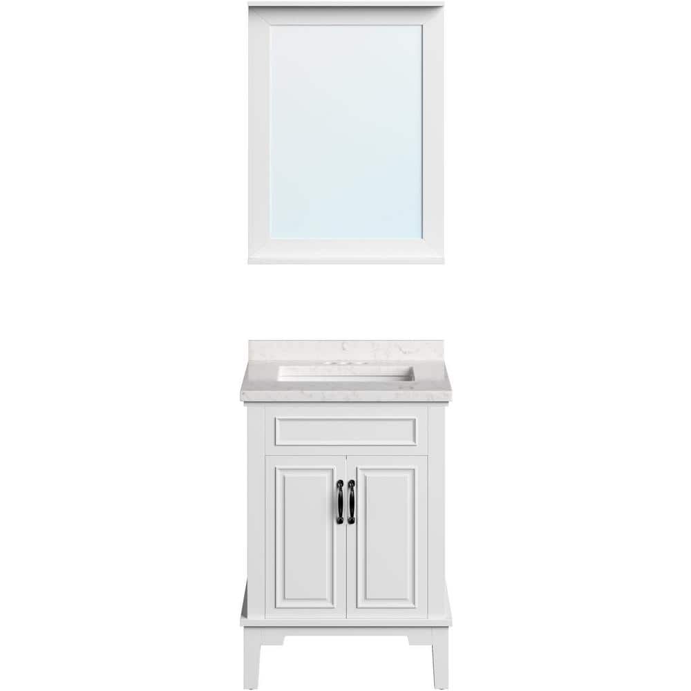 Hanover 23.62 in. W x 20.5 in. D x 33.46 in. H Lanesboro Vanity