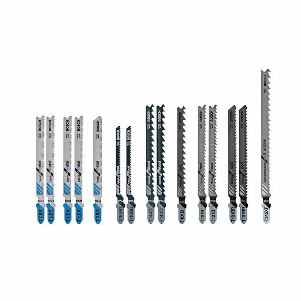 6.5 Amp Corded Variable Speed Top-Handle Jig Saw Kit with Case and Bonus T-Shank Jig Saw Blade Set (15-Pack) 6.5 Amp Corded Variable Speed Top-Handle Jig Saw Kit with Case and Bonus T-Shank Jig Saw Blade Set (15-Pack)
