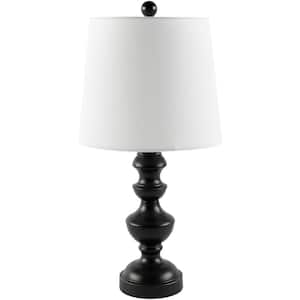 Proteus 23 in. Black Indoor Table Lamp