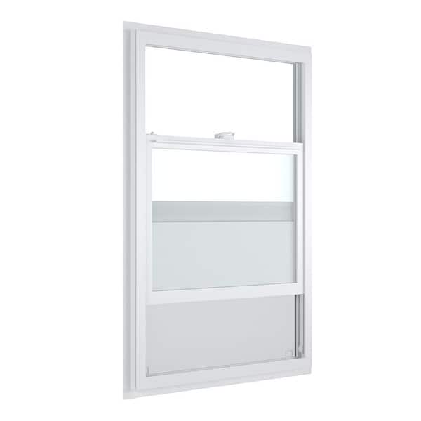 Prime-Line S 4752 Fixed Window Guard – 22-38 Inch Wide X 15 Inch High, 3-Bar White Carbon Steel – Child Safety For Non-Bedroom Windows