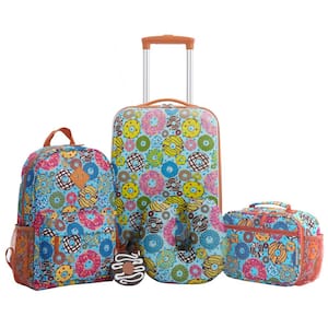 5-Piece Kid's Luggage Set with Spinner Wheels on Carry-On