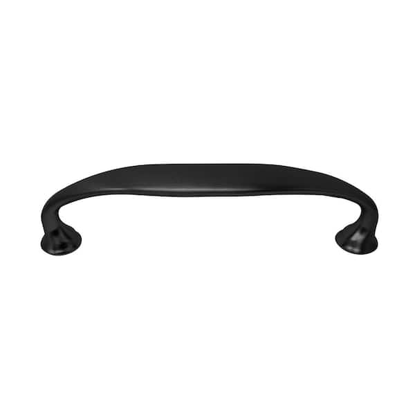 Wellington 3-7/9 in. (96 mm) Matte Black Drawer/Cabinet Bar Pull