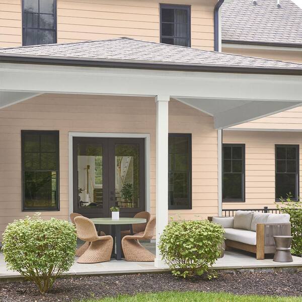 BEHR 5 gal. #260E-2 Clamshell Solid Color House and Fence Exterior