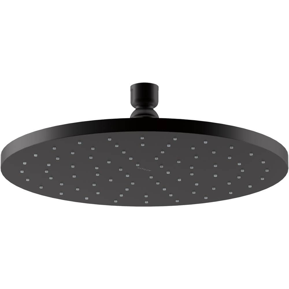 KOHLER 1-Spray 10 in. Single Ceiling Mount Fixed Rain Shower Head