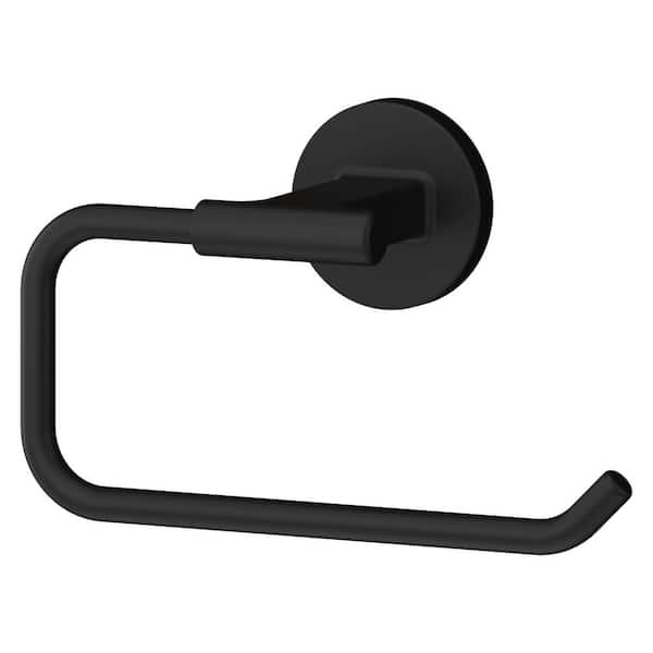 Capistrano Wall Mounted Towel Ring in Matte Black