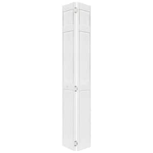30 in. x 80 in. 6-Panel White PVC Composite Interior Bi-fold Door