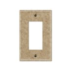 Stone ResiN Stone/Slate 4 Rocker Amerelle 3035R4NC Talia Noce Wallplate 1-Pack Stone ResiN Stone/Slate 4 Rocker Amerelle 3035R4NC Talia Noce Wallplate 1-Pack