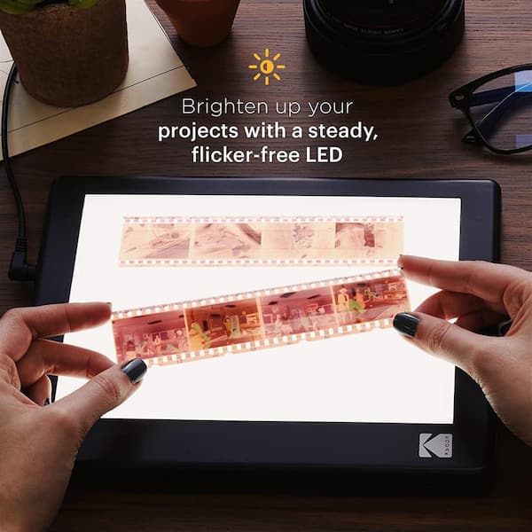 Kodak LED Light Box 12 in. x 8 in. Battery and USB Powered Light