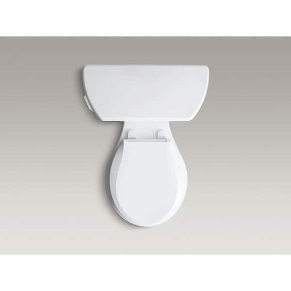 KOHLER - Wellworth Classic 2-Piece 1.28 GPF Single Flush Round Front Toilet with Class Five Flush Technology in White