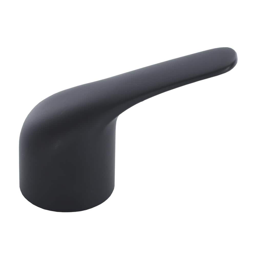 Matte Black Delta-Compatible Shower Trim Kit with Lever Handle