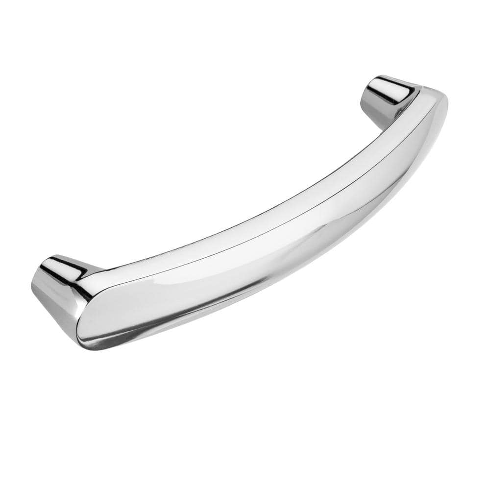 Polished Nickel 4'' Arch Drawer Pull with Mounting Hardware