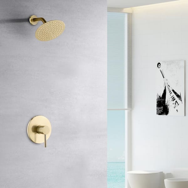絶版‼️ Dafy Hagai Golden Showers SUMERAIN Modern Single-Handle 1-Spray Shower Faucet 1.8 GPM