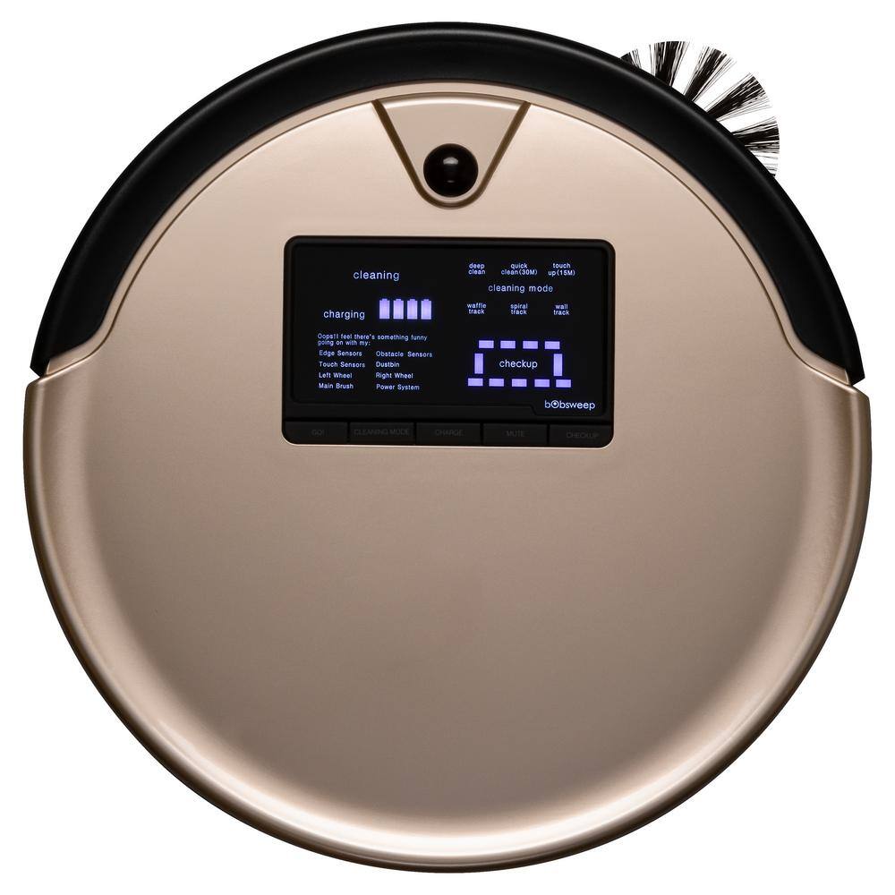 Champagne ~ Left & Right Wheels bObsweep PetHair Robot Vacuum Cleaner and Mop 