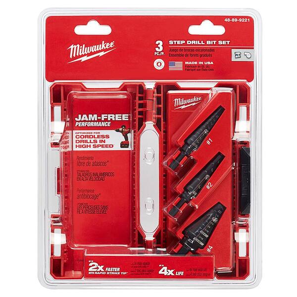Milwaukee Black Oxide Step Drill Bit 