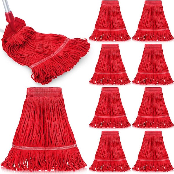 11.8 in. String Mop Cotton Mop Head (10-Pack)
