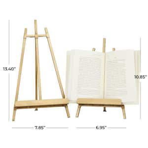 Gold Metal Easel with Foldable Stand (2- Pack)