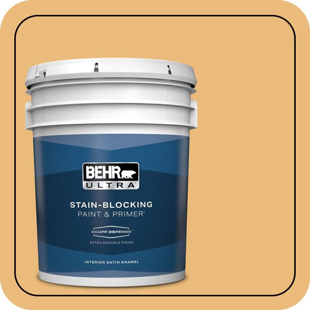5 gal. #BXC-61 Early Harvest Extra Durable Satin Enamel Interior Paint & Primer price history on PriceWatchPro