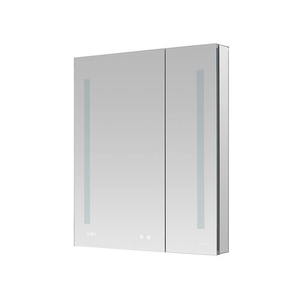 Royale 30 in W x 30 in. H Recessed or Surface Mount Medicine Cabinet with Bi-View Doors