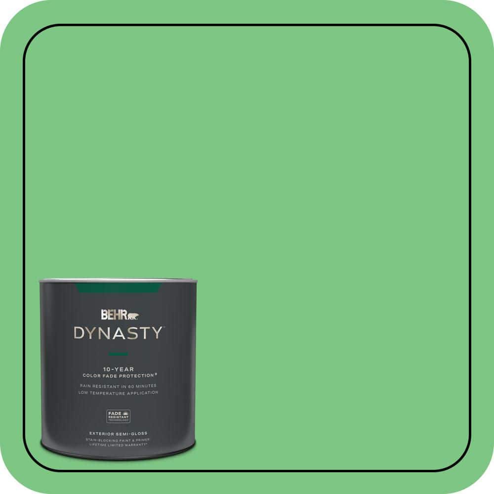 1 qt. #P390-5 Garden Stroll Semi-Gloss Enamel Exterior Stain-Blocking Paint & Primer price history on PriceWatchPro