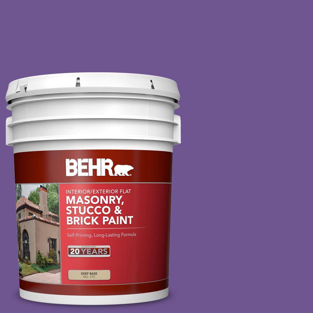 5 gal. #P570-6 Classic Waltz Flat Interior/Exterior Masonry, Stucco and Bri