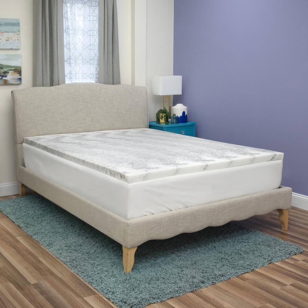 SensorPEDIC 2 in. Full Memory Foam Mattress Topper 61051 The Home Depot