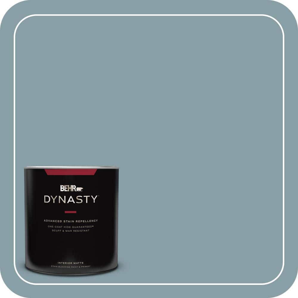 1 qt. #BNC-18 Aqua Gray Matte Interior Stain-Blocking Paint and Primer price history on PriceWatchPro